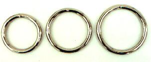 Metal cock rings