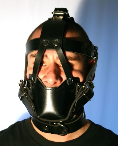 Padded leather face or puppy muzzle