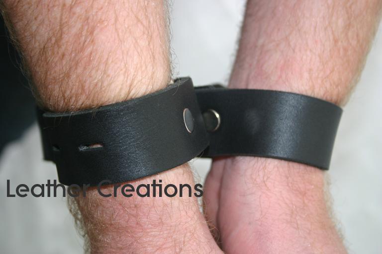 Convertible belt that becomes wrist restraints!