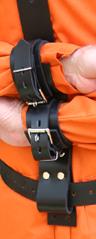Collar-wrist-belt restraint