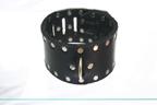 High Rise Riveted Lead Collar