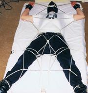 Bed web restraint system