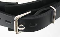 Leather bondage collar